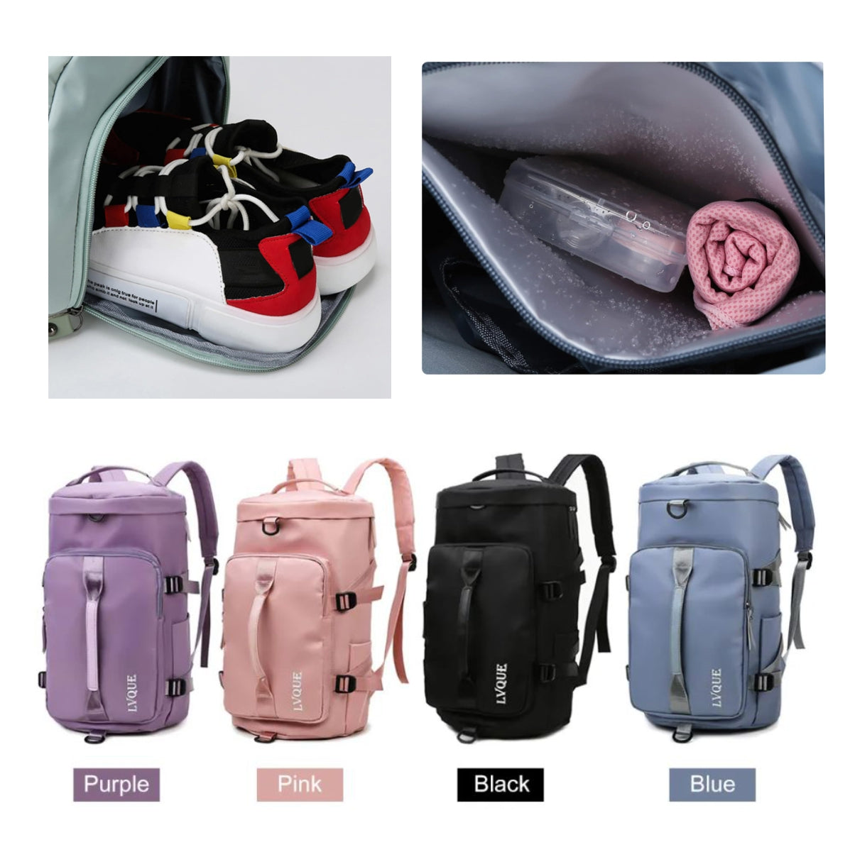 🏞️ URBAN SHIELD 🎒MOCHILA UNISEX IMPORTADA IMPERMEABLE 4 EN 1 ⭐⭐⭐⭐⭐