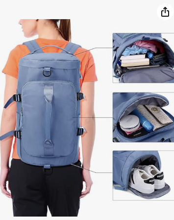 🏞️ URBAN SHIELD 🎒MOCHILA UNISEX IMPORTADA IMPERMEABLE 4 EN 1 ⭐⭐⭐⭐⭐