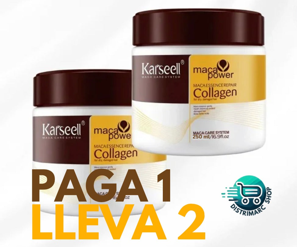 🧖♀️KARSEELL pro🔥 POR 250 ml KERATINA-TRATAMIENTO CAPILAR 2X1 💇🏻♀️