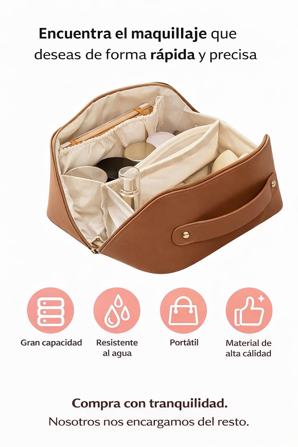 💎MAISON GLAM™👑COSMETIQUERA PREMIUM IMPORTADA🥇ENVIO GRATIS