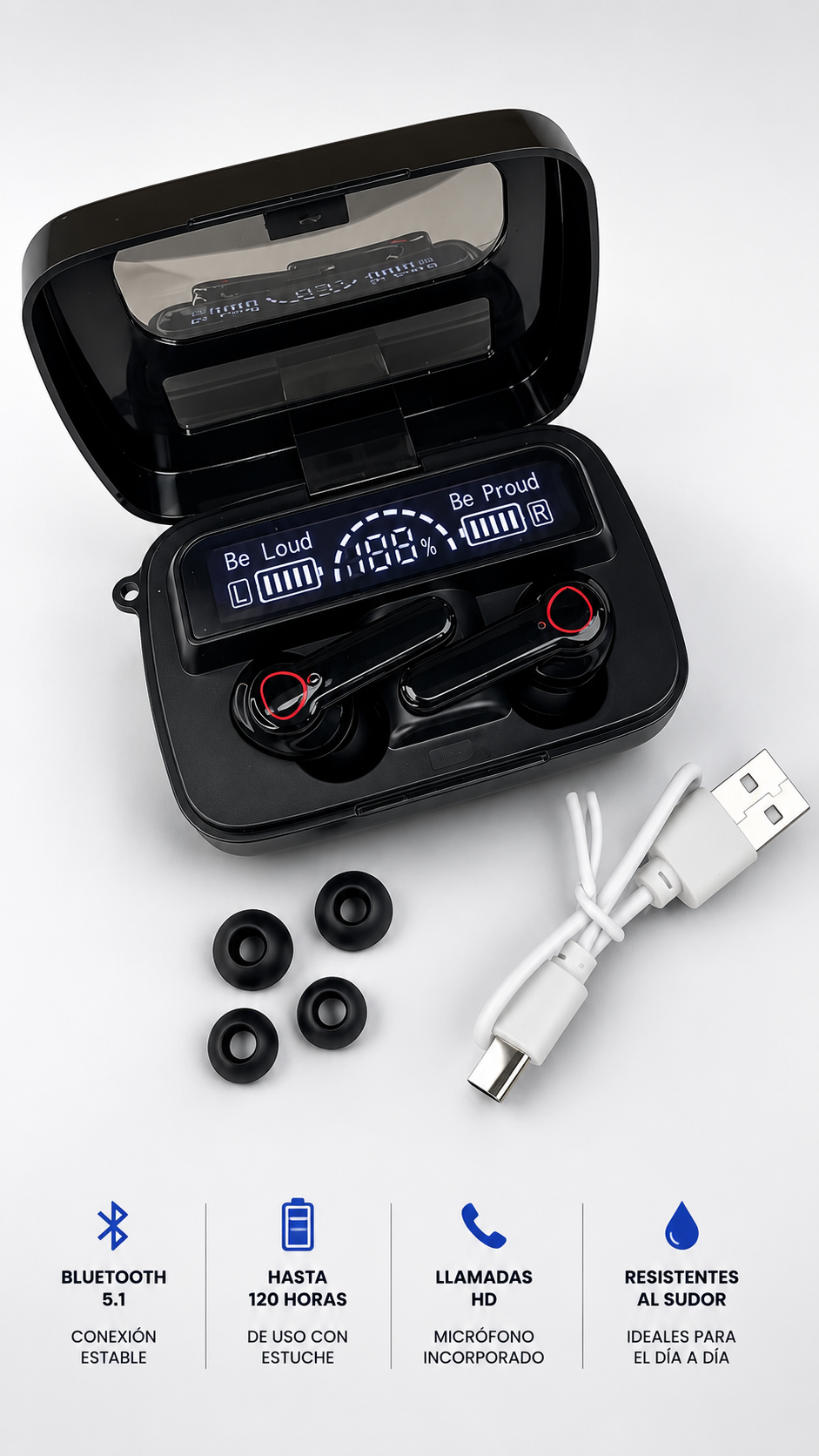 🚀PRIMESOUND🔊 AUDIFONOS 4 EN 1🥇 ORIGINALES IMPORTADOS
