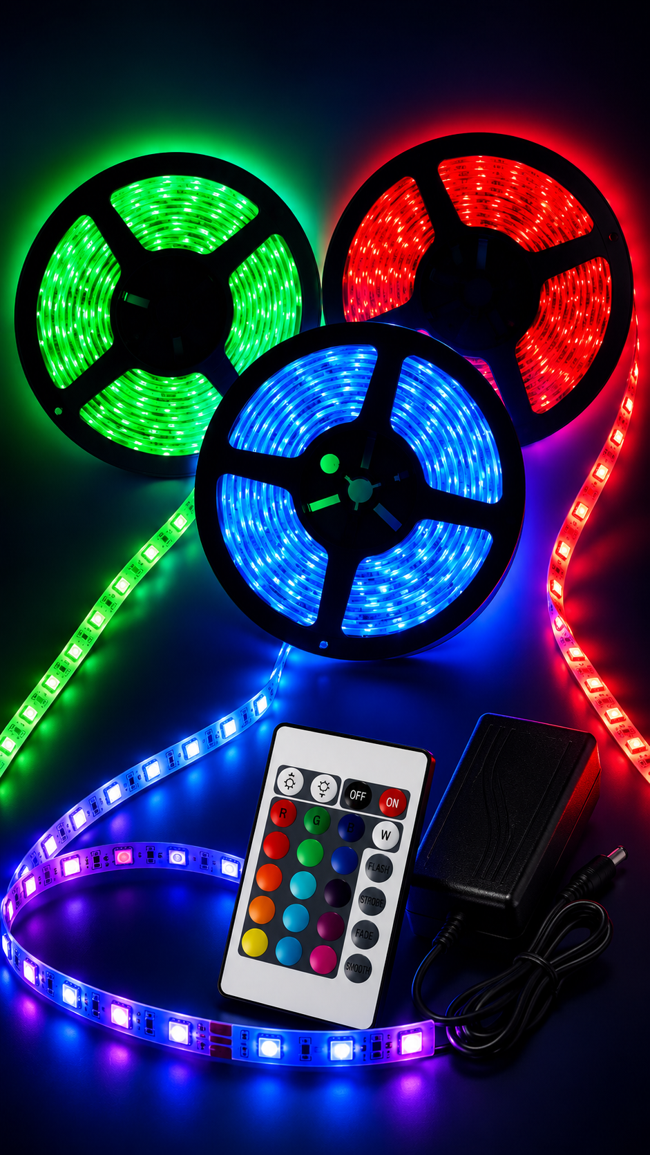 ✨GLOWMASTER🌈LUZ RGB 8K IMP0RTADA🌈ILUMINA-DECORA-SORPRENDE✨