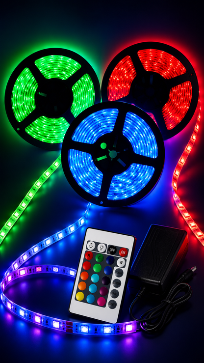 ✨GLOWMASTER🌈LUZ RGB 8K IMP0RTADA🌈ILUMINA-DECORA-SORPRENDE✨