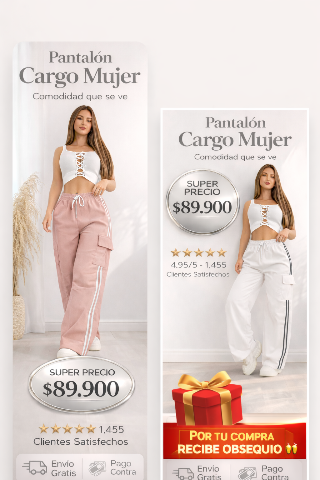 👖PANTALON CARGO PREMIUM  ✨TENDENCIA 2026- ENVIÓ GRATIS+ OBSEQUIO