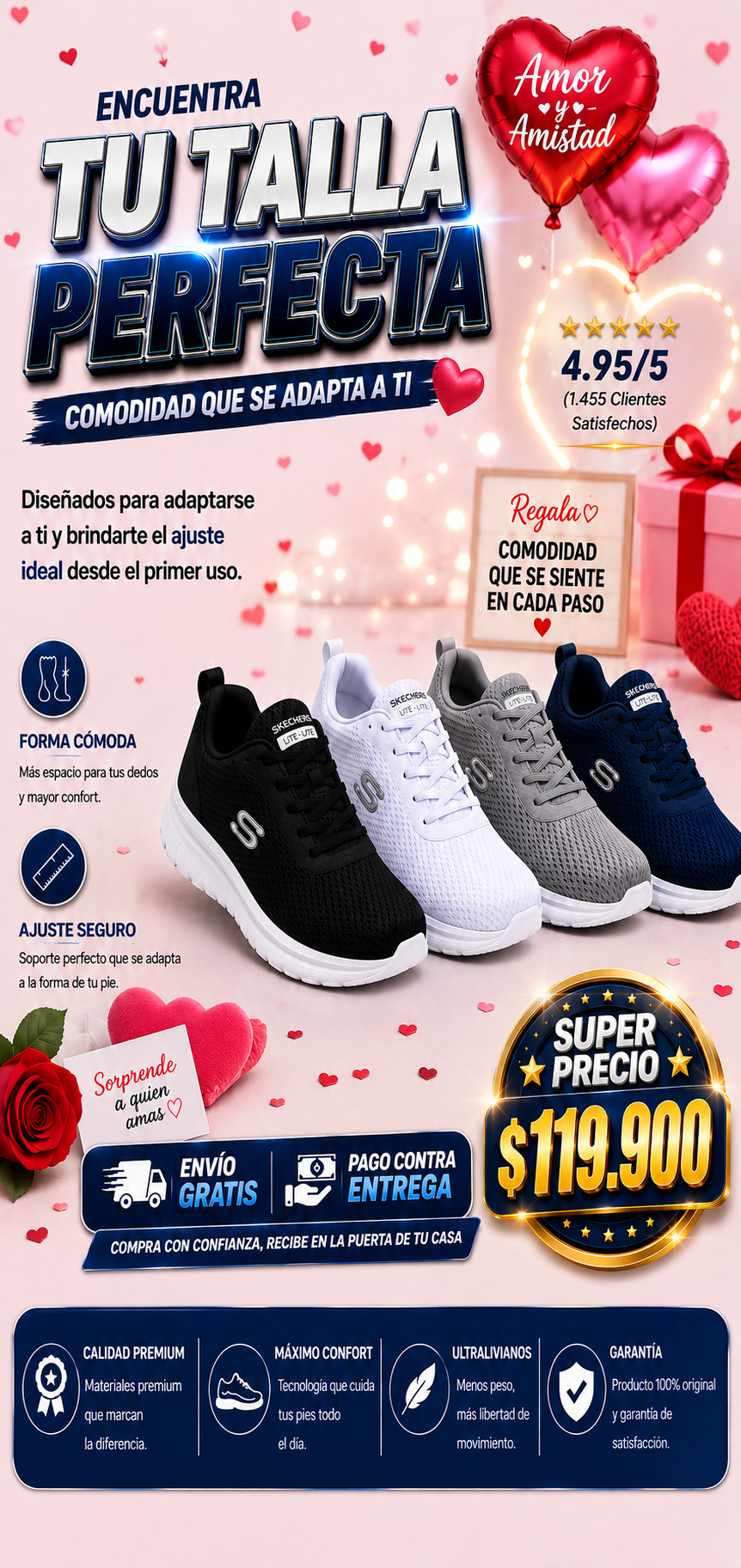 🌬️FLY UP pro👟ZAPATO  ULTRA LIVIANO IMPORTADO🇺🇸💝OFERTA AMOR Y AMISTAD💝