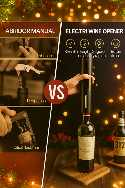 ⚡WINE MASTER 🍇KIT DESCORCHADOR 4 EN 1  🎄🎅EL REGALO PERFECTO PARA NAVIDAD🎅