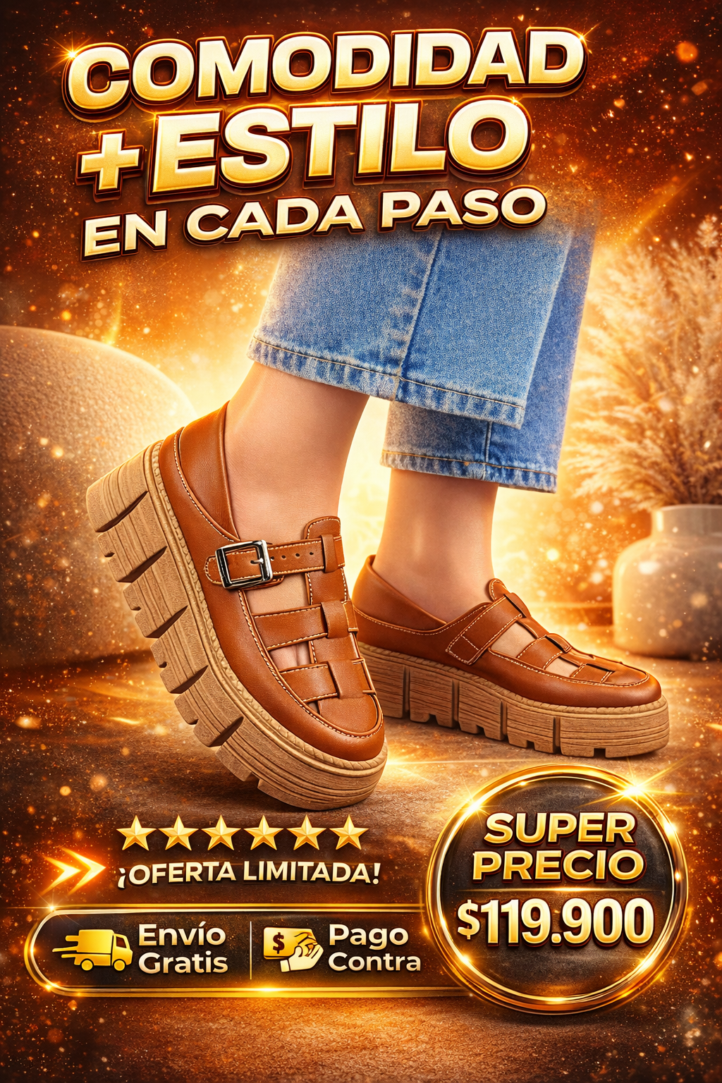 👞AURA WALK💎SUAVIDAD, ULTRALIVIANOS Y CON SOPORTE ORTOPÉDICO🎁
