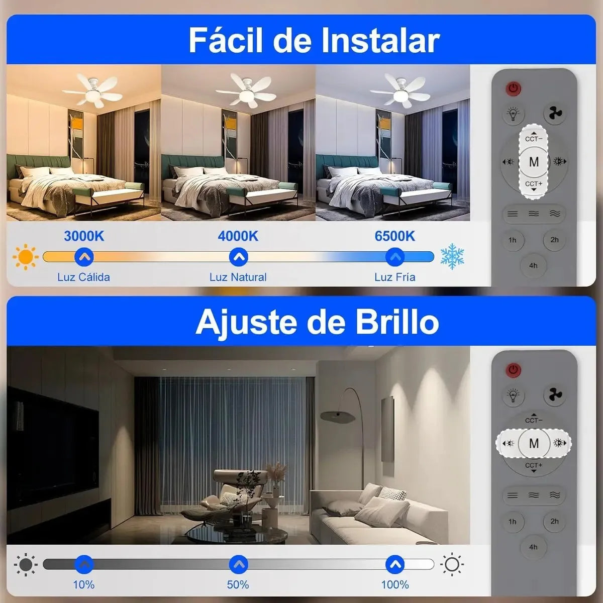 💡AIRLUXE👑LAMPARA-VENTILADOR PREMIUM🍃TENDENCIA 2026🥇 IMPORTADO
