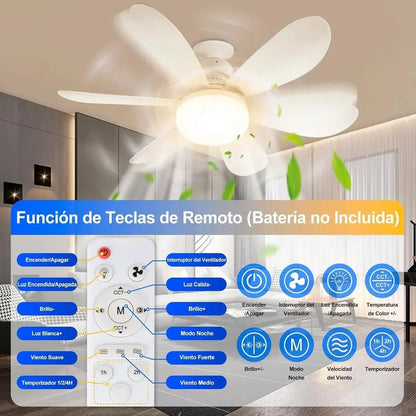 💡AIRLUXE👑LAMPARA-VENTILADOR PREMIUM🍃TENDENCIA 2026🥇 IMPORTADO