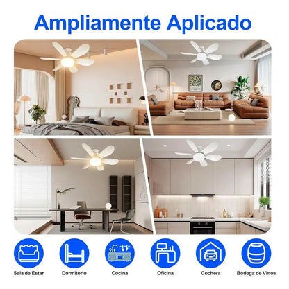 💡AIRLUXE👑LAMPARA-VENTILADOR PREMIUM🍃TENDENCIA 2026🥇 IMPORTADO