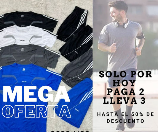 POWER FIT⚡ CONJUNTO PREMIUM ULTRA TRANSPIRABLE🥇PAGA 2 LLEVA 3🥇ENVIO GRATIS