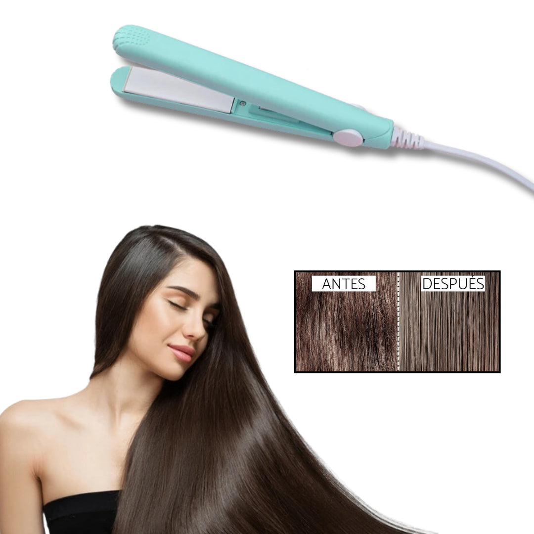 💇🏻‍♀️SLEEK CHIC💫MINI PLANCHA DE CABELLO ⭐⭐⭐⭐⭐