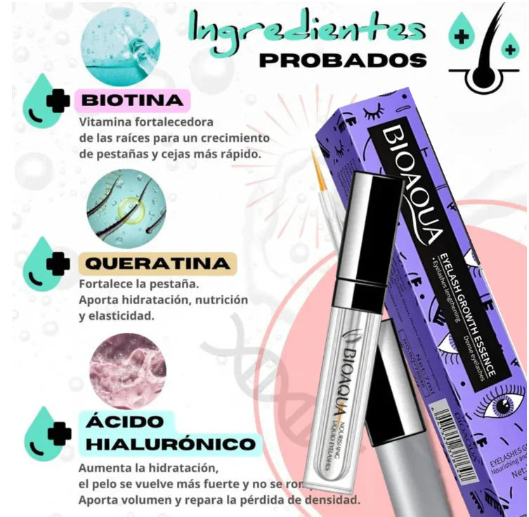 💆🏻‍♀️RADIANT LASH👁️SERUM ALARGADOR DE PESTAÑAS BIOAQUA🍃